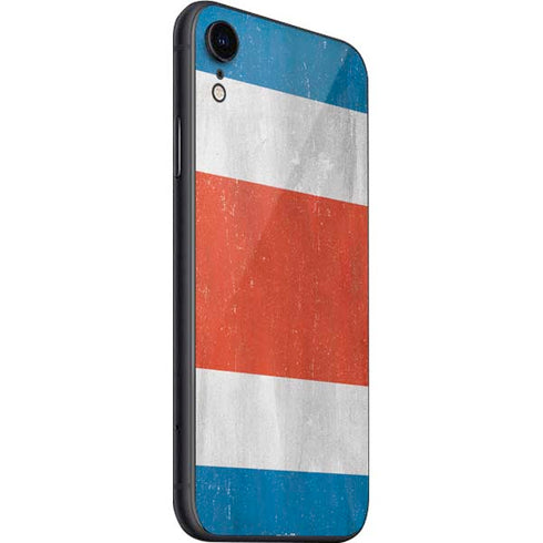 Costa Rican Flag Distressed iPhone SE (2nd & 3rd Gen) Skin